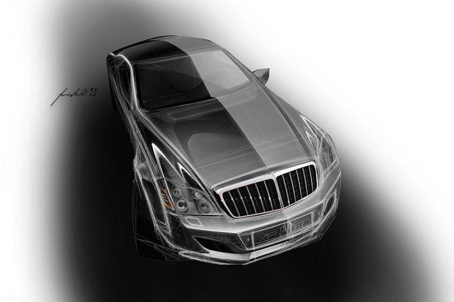 Эскиз Maybach 57S Xenatec Coupe (W240) 2010 года  (фото 8 из 22)